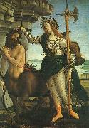 Sandro Botticelli Pallas and the Centaur oil painting artist